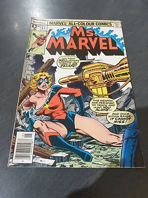 Buy Ms Marvel #17 Marvel 1978 1st Brief App Mystique UK Pence Variant  Bronze Age VG • 19.99£