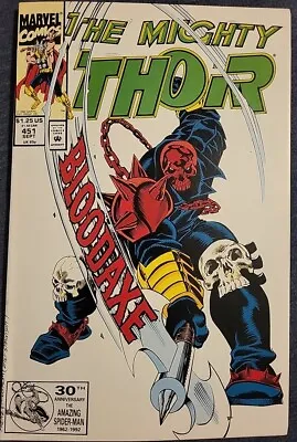 Buy Thor (1992) #451  Cover Homage Thor #337 NM  Marvel Comics • 3.19£