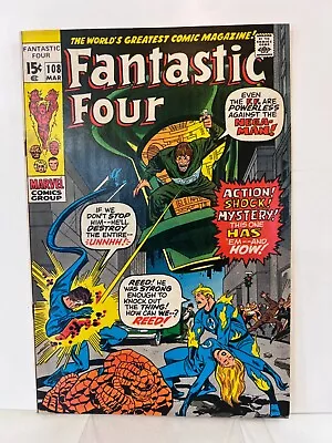 Buy Fantastic Four #108 VF Jack Kirby Art • 43.48£