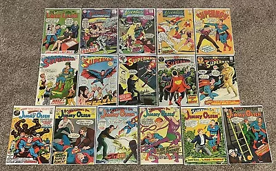 Buy DC Comic Lot (16) Superman, Jimmy Olsen, Lois Lane, Superboy, Adventure 1960’s • 120.63£