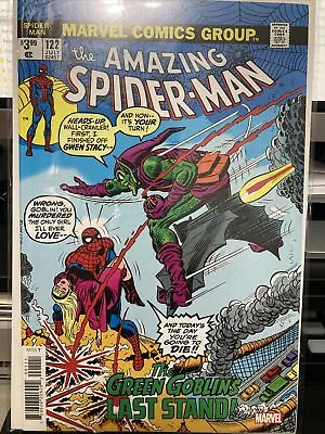 Buy Amazing Spider-Man #122 - Facsimile Edition (Marvel Comics 2023) • 2.68£