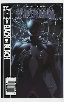 Buy AMAZING SPIDER-MAN #539 Newsstand Variant UPC Black Costume Marvel Comics 2007 • 104.45£