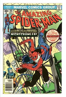 Buy AMAZING SPIDER-MAN #161  Marvel 1976 - Jigsaw? - Ross Andru & Gil Kane Art - VF- • 28.15£