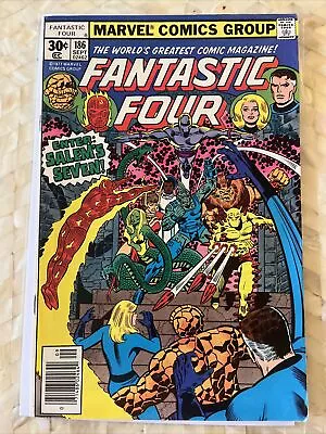 Buy Fantastic Four #186 First Salem's Seven George Perez Marvel Comics 1977 • 7.20£