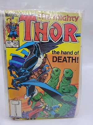 Buy The Mighty Thor #343 1984 Marvel • 7.99£