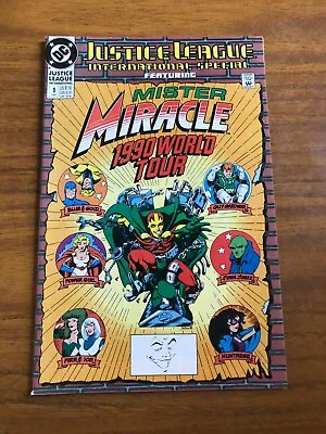 Buy Justice League International Special - Mister Miracle Vol.1 # 1 - 1990 • 1.99£