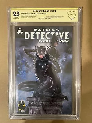 Buy Detective Comics #1000 Natali Sanders Variant CBCS 9.8 Signed By Natali Sanders • 72.39£