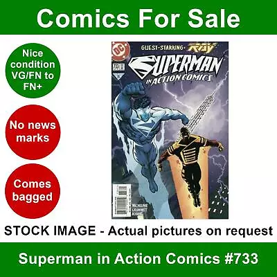 Buy DC Superman In Action Comics #733 Comic - VG/FN+ 01 May 1997 • 3.99£