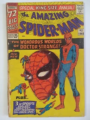 Buy Marvel Comics Amazing Spider-Man Annual #2 First Meeting With Doctor Strange GD • 46.11£