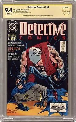 Buy Detective Comics #598 CBCS 9.4 SS Beatty/Chaykin 1989 18-07F87AD-087 • 108.43£