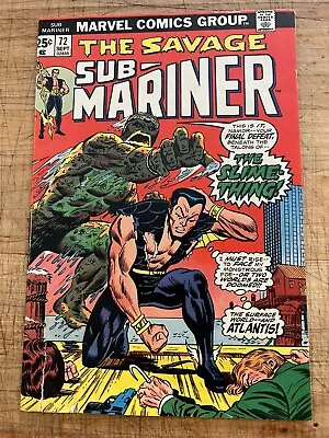 Buy Marvel Comics The Savage Sub-Mariner #72 Sept • 4.74£