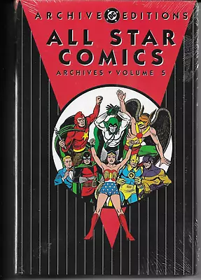 Buy ALL STAR COMICS Archive Editions Volume 5 (1999) 1st EDITION HARDBACK [JSA] • 34.50£