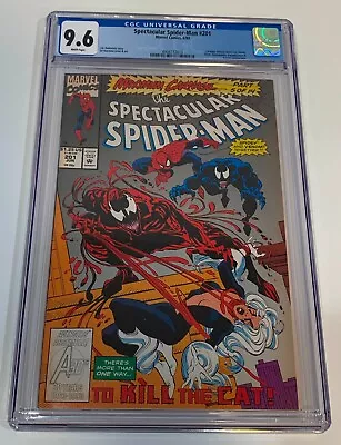 Buy The Spectacular Spider-Man #201 CGC 9.6 • 36.49£