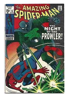 Buy Amazing Spider-man #78, VF 8.0. First Appearance Of Prowler (Hobie Brown) • 303.82£