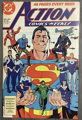 Buy Action Comics Weekly No. #601 1988 DC Comics VG/G • 3£