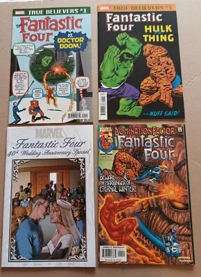 Buy Fantastic Four True Believers # 5, 112, 40th Wedding Anniversary, Domination Fac • 9.99£
