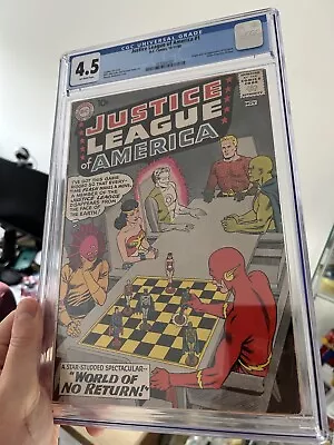 Buy Justice League Of America 1 - CGC 4.5 - DC Comics - 1st Solo JLA, 1st Despero • 1,395£