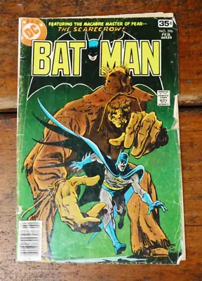 Buy Batman #296 (1978 DC Comics) Featuring Scarecrow Bronze Age - GD • 15.73£
