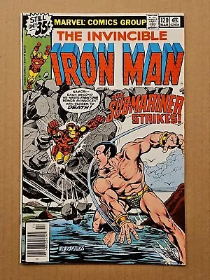 Buy Iron Man #120 1st Appearance Justin Hammer Marvel 1979 VF/NM • 12£