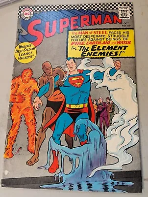 Buy Superman 190 DC Comics Silver Age 1966 VG Copy  • 7.91£
