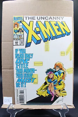 Buy UNCANNY X-MEN #303A Aug 1993 Going Through The Motions With Magneto Card VF/NM • 4.96£
