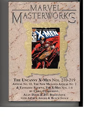 Buy Marvel Masterworks Vol 320 Uncanny X-Men 210-219 Hardcover NEW Sealed • 32.41£