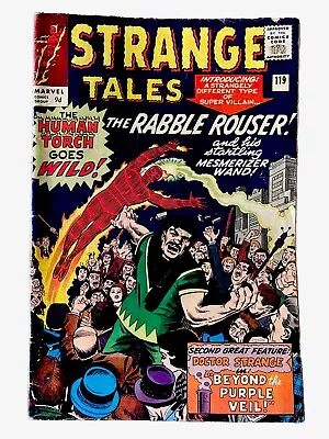 Buy Strange Tales # 119 - Doctor Strange / Spider-man App / Ditko Art - Marvel 1964 • 15£