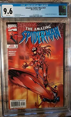 Buy Amazing Spiderman #431 CGC 9.6 Marvel 1998 • 112.49£