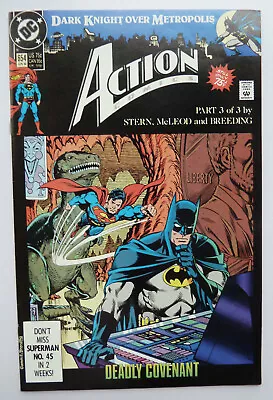 Buy Action Comics #654 - DC Comics - June1990 F/VF 7.0 • 5.25£