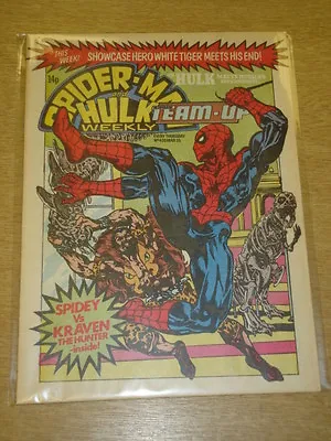 Buy Spiderman British Weekly #420 1981 Mar 25 Marvel Incredible Hulk • 3.99£
