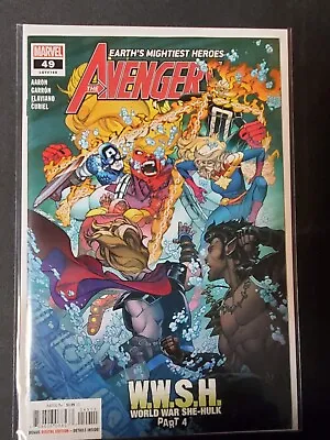 Buy Avengers #49 (Marvel, 2018) - LGY #749 - Aaron - World War She-Hulk • 1.59£
