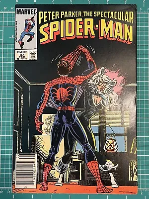 Buy Peter Parker The Spectacular Spider-Man #87 VF/NM- Black Cat • 10.24£