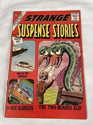 Buy Strange Suspense Stories #60 1962-Flying Saucer Cover- Charlton Mid Upper Grade • 40.18£
