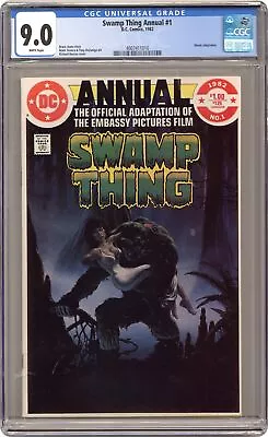 Buy Swamp Thing Annual #1 CGC 9.0 1982 4007411010 • 41.11£