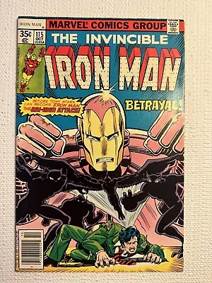 Buy Invincible Iron Man#115  1978 Marvel Bronze Age Comics • 7.09£