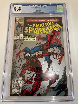 Buy Amazing Spider-Man #361B 2nd Printing CGC 9.4 1992 1350338016 • 75.95£
