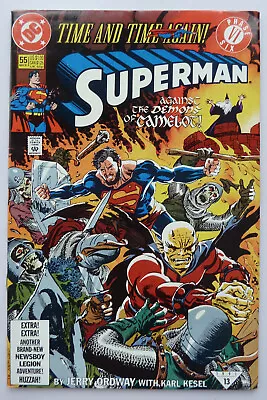 Buy Superman #55 - DC Comics - May 1991 F/VF 7.0 • 4.45£