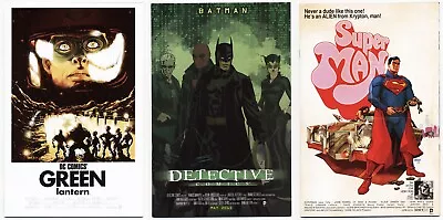Buy Detective, Green Lantern, Superman #40 (2015) Movie Poster Variant Homage Matrix • 12.78£