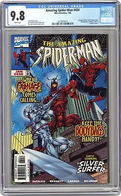 Buy Amazing Spider-Man #430D CGC 9.8 1998 4313476011 • 161.61£