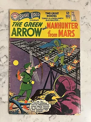 Buy Brave And The Bold #50 DC Comics Green Arrow Manhunter Silver Age G/VG 3.0 • 20.09£