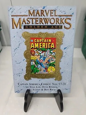 Buy Marvel Masterworks Vol 161, Captain America Comics Nos.17-20 *Ltd (MM8) • 50£