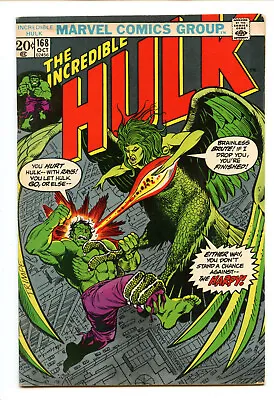 Buy Incredible Hulk 168 1st Betty As Harpy, Key Book, Front Nicer, Discounted • 27.18£