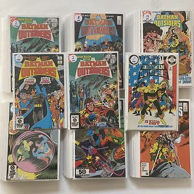 Buy Batman And The Outsiders 1 - 32 Complete Set 1983 Series Lot Of 86 Comic Books • 79.05£