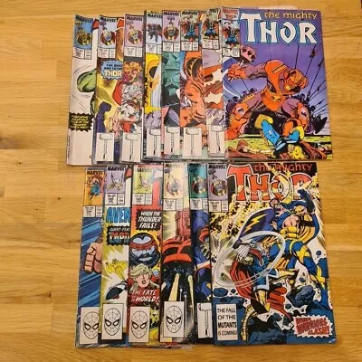 Buy Marvel Comics The Mighty Thor 377 378 379 380 381 383 384 385 386 388 388 389  • 19.99£