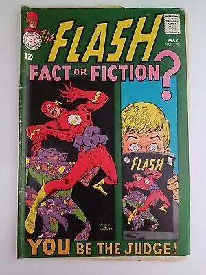 Buy The Flash #179 - DC Comics 1968 - 1st Appearance Of Earth Prime VG • 12.05£