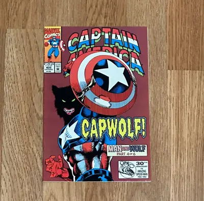 Buy Captain America #405 (1992) 1st Appearance Of Capwolf (Man And Wolf Part 4 Of 6) • 6.31£