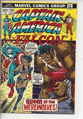Buy Captain America #164 F+ (7.0) 1973 - 1st Appearance Of Nightshade • 31.60£