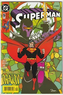 Buy SUPERMAN #9 First Time: Dragon, Dino/DC Comics 1996 COMICHEFT TOP Z1 • 5.15£
