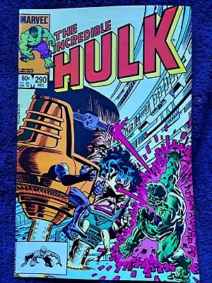 Buy 41 Year Old Marvel Incredible Hulk Issue #290 First Appearance Of Modok • 2.49£