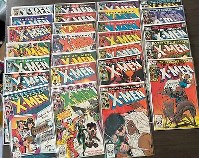 Buy Uncanny X-Men #165-191 Run, 26 Issue Lot • 199.88£